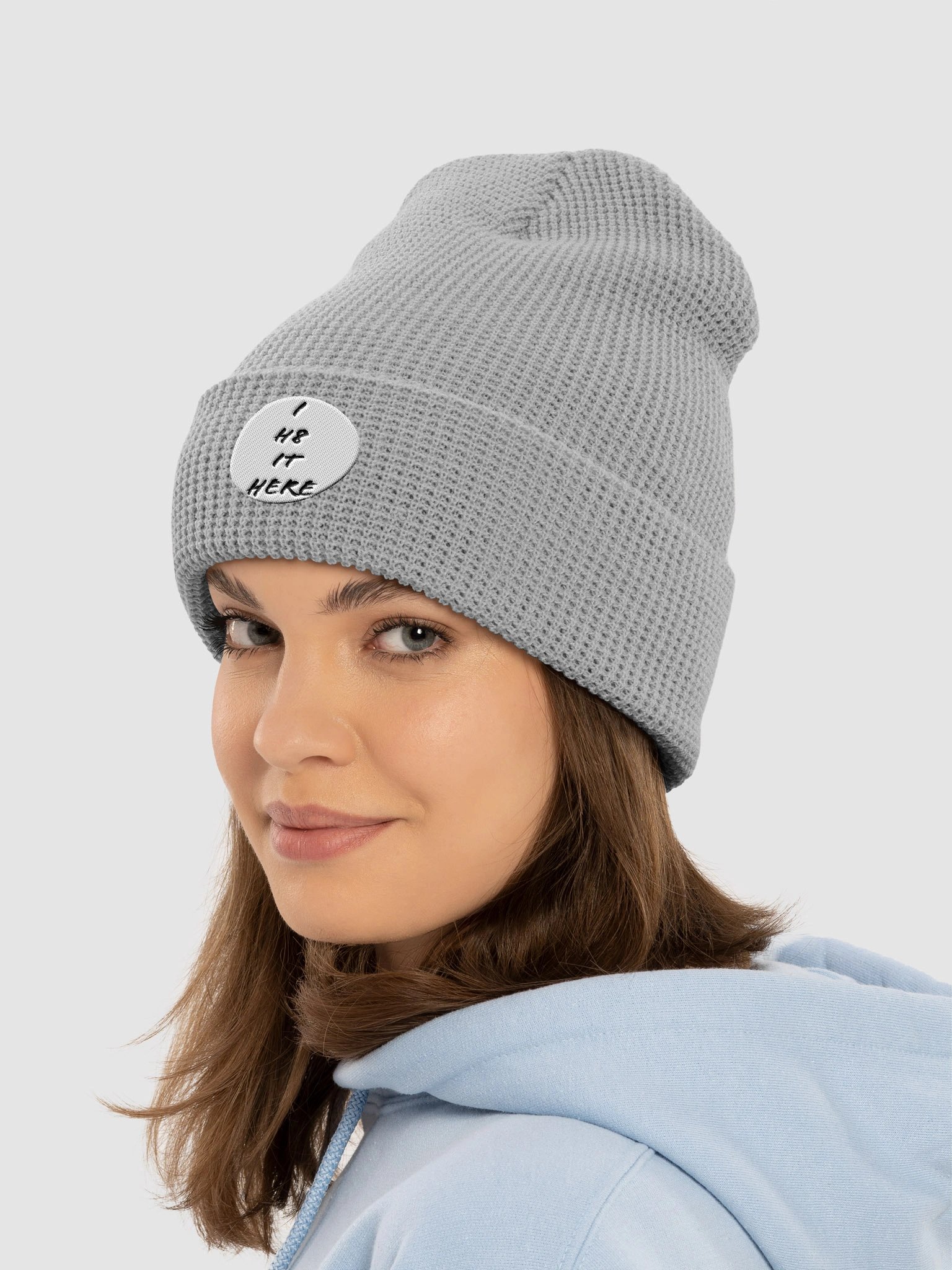 IH8ITHERE WAFFLE BEANIE product image (28)