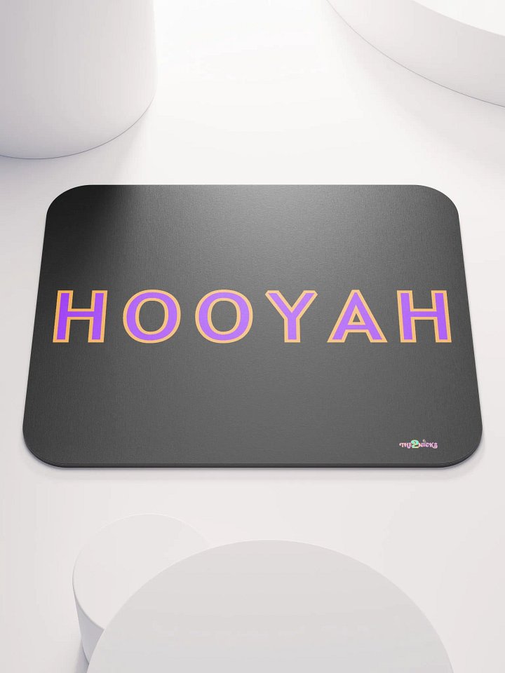 Hooyah Classic Mouse Pad (Black) product image (2)