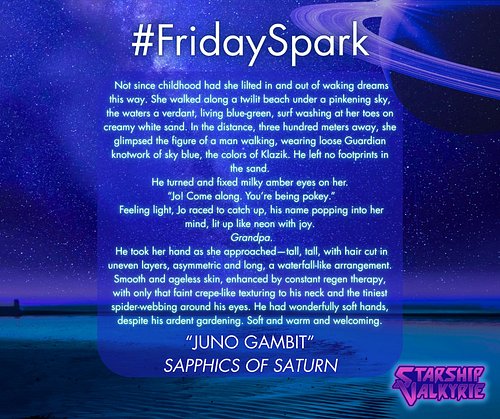 Today's #FridaySpark, hosted by @maraheathauthor! This week's word was 