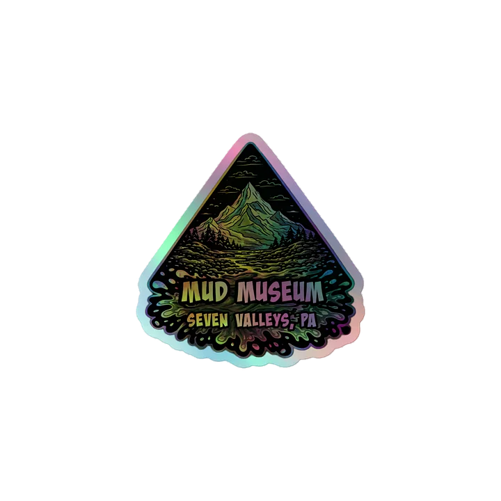 2026 Edition Mud Museum Holographic Sticker product image (1)
