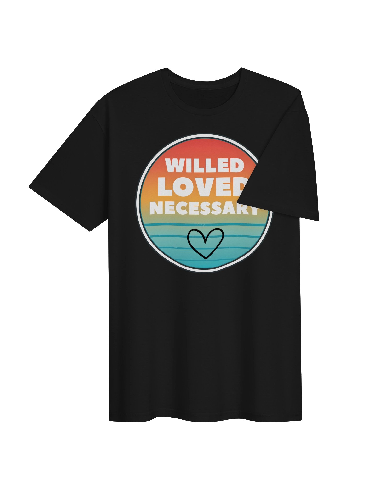 Willed, Loved, Necessary Tee product image (4)