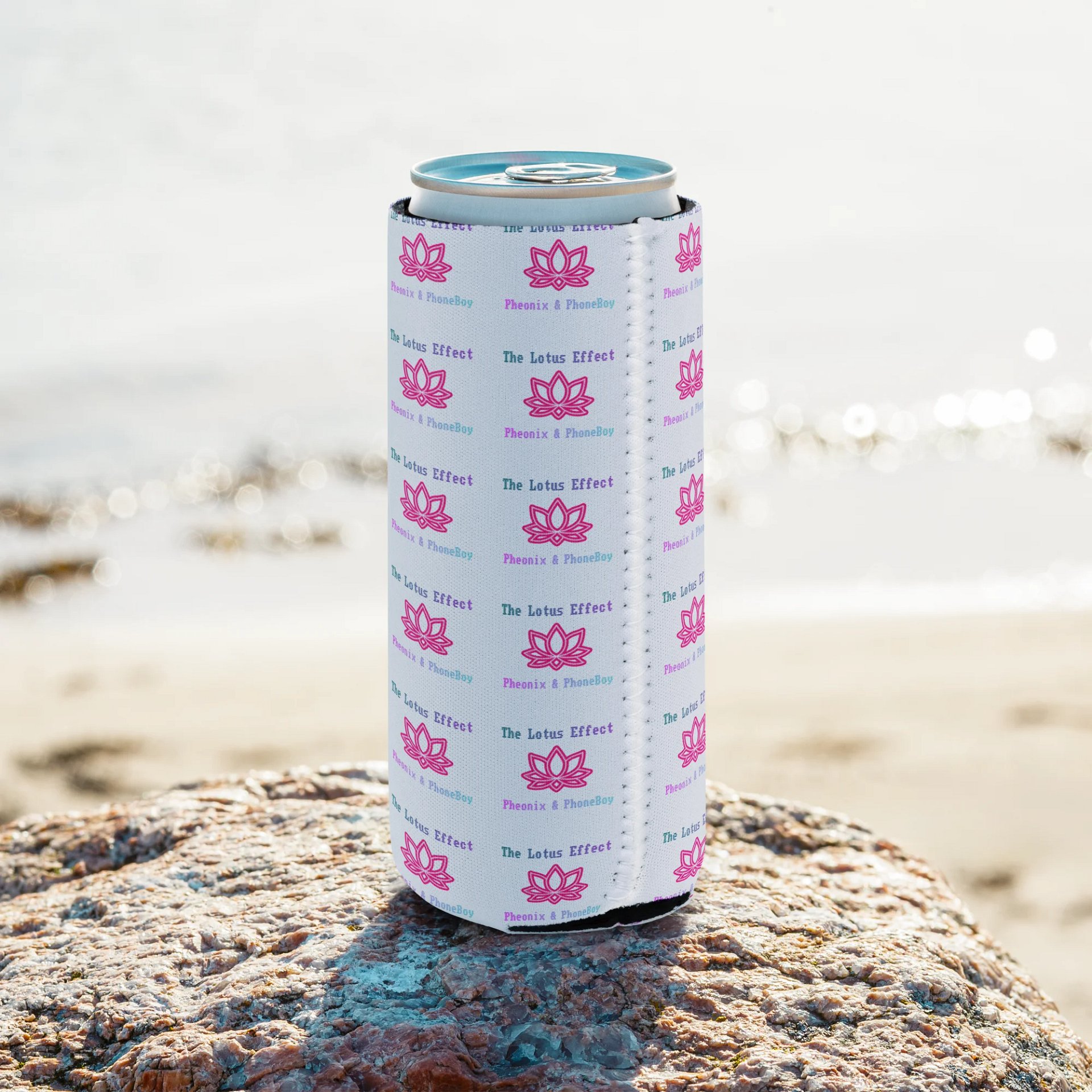 Lotus Effect Multi-Logo Can Coozie product image (8)