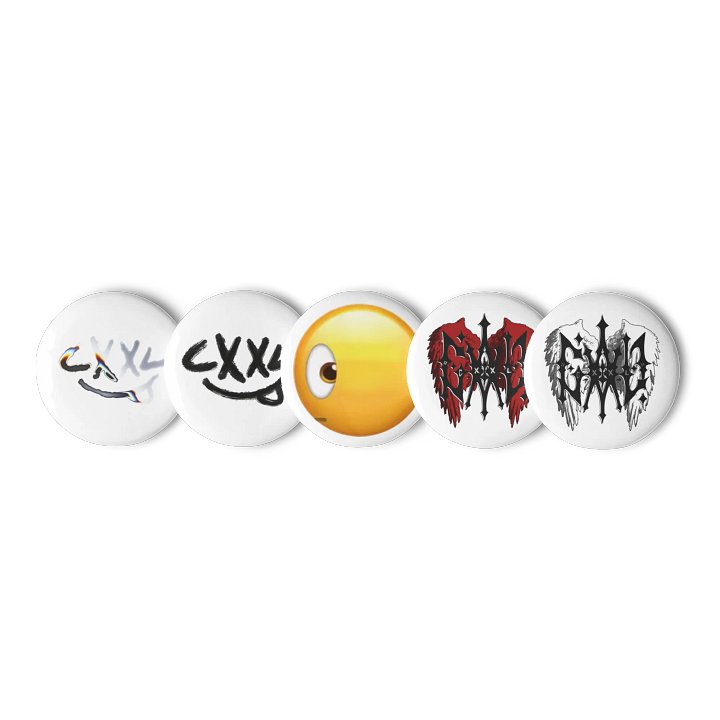 Logo and Emoji Pin Collection product image (1)