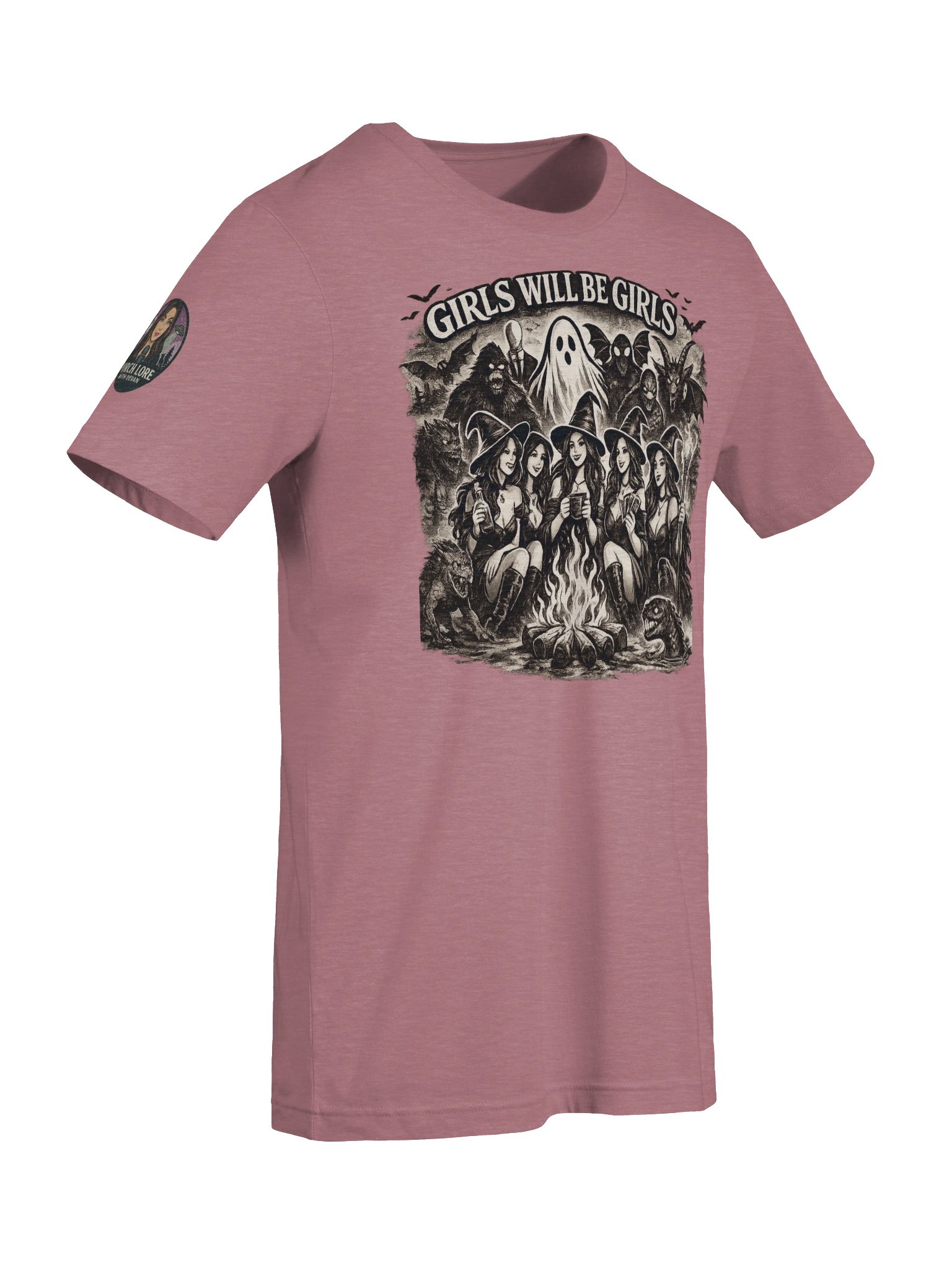 GIRLS WILL BE GIRLS SUPER SOFT T-SHIRT (HEATHERED COLORS PT.2) product image (9)