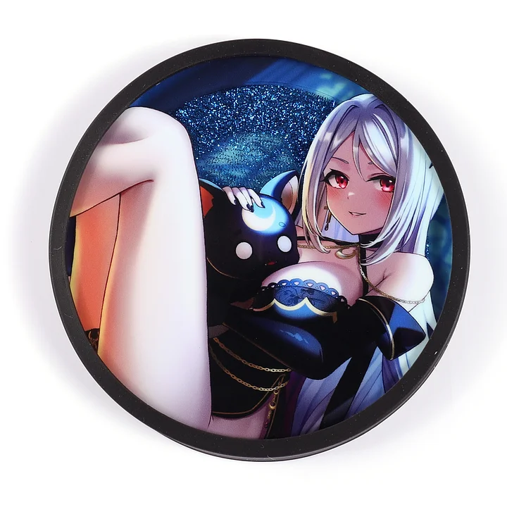 Vampeaches Birthday Glitter Coaster product image (1)