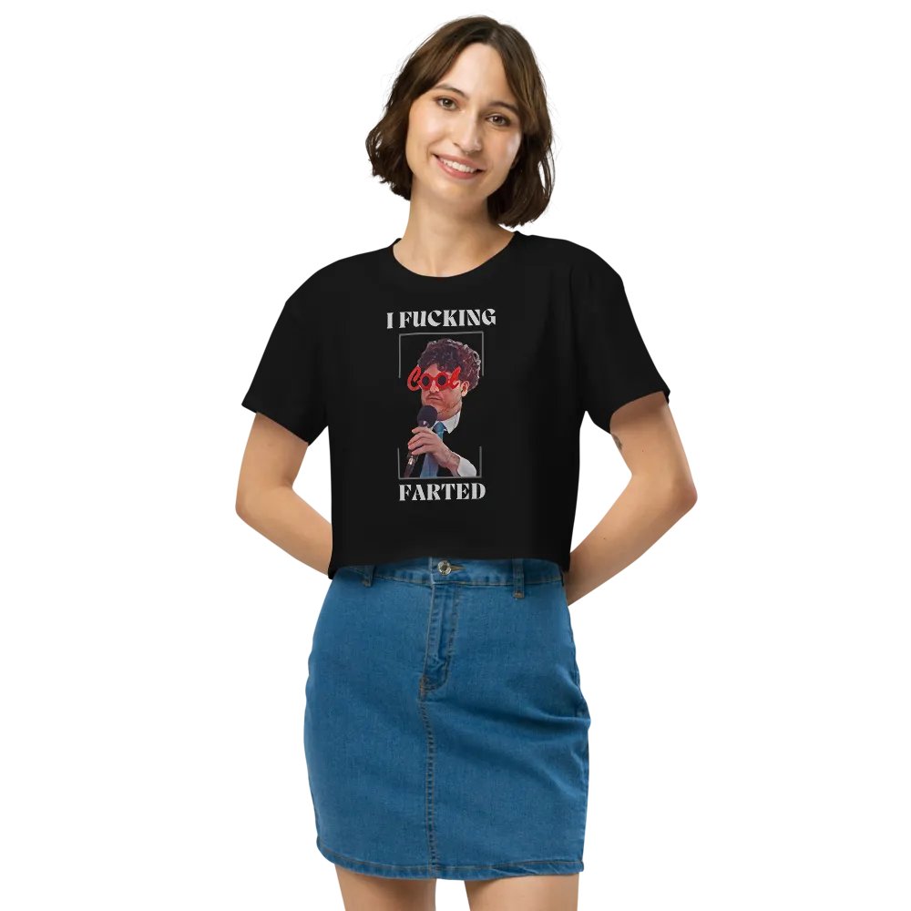 I F****** Farted Crop Top - Dark product image (5)