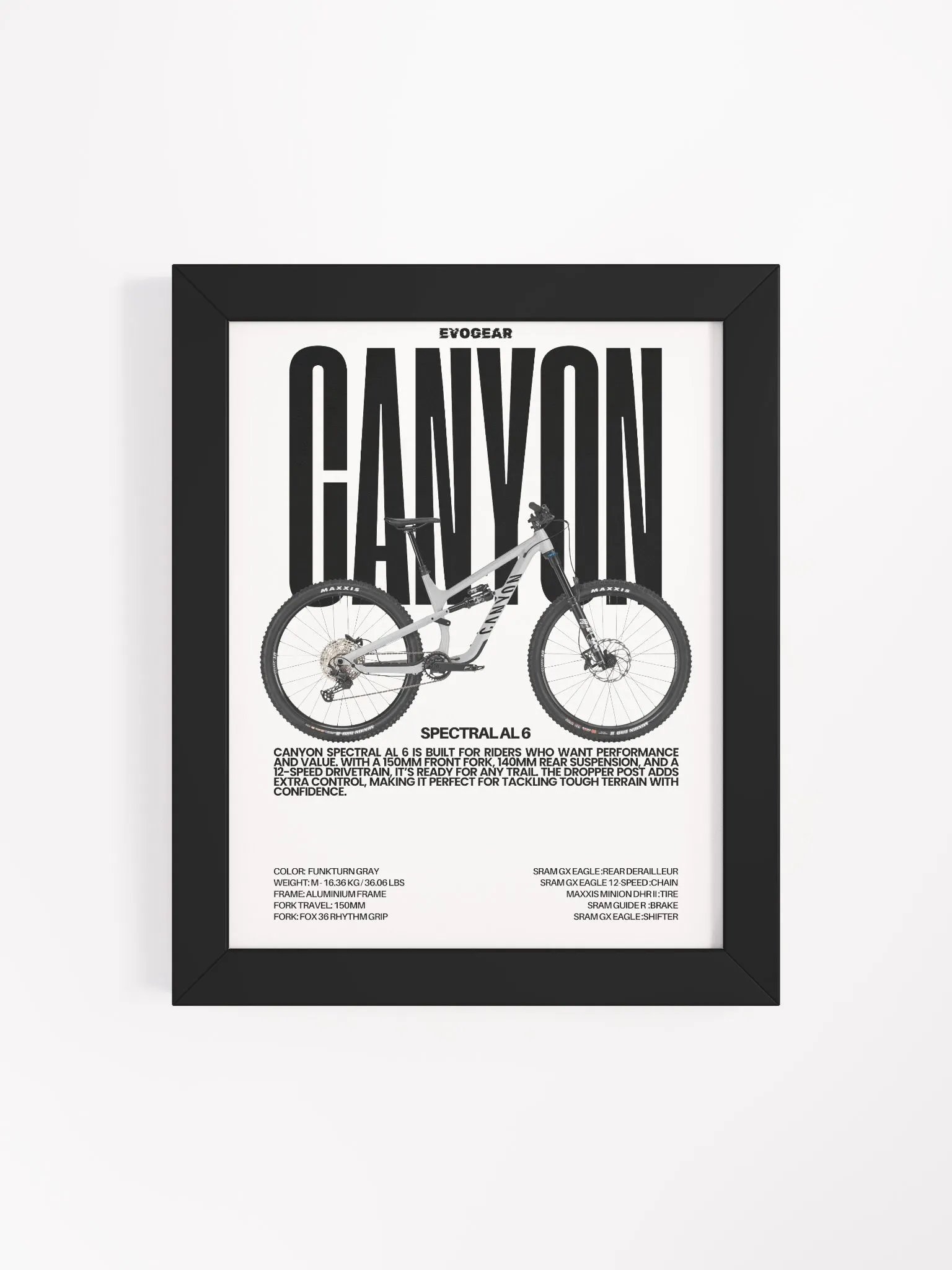 Canyon Spectral AL 6 Frame product image (4)