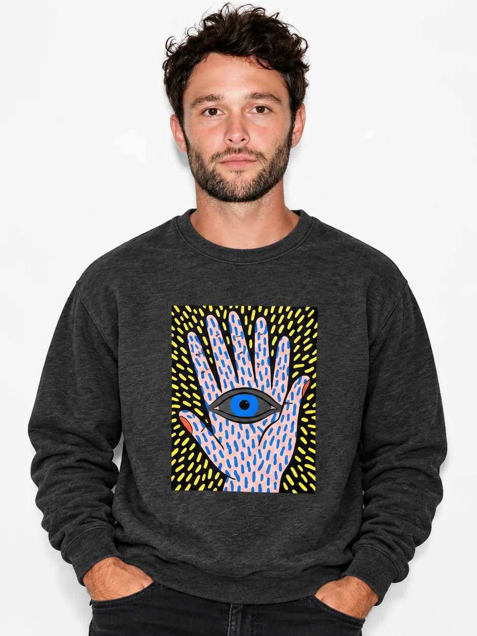 All Seeing Hand Sweatshirt product image (5)