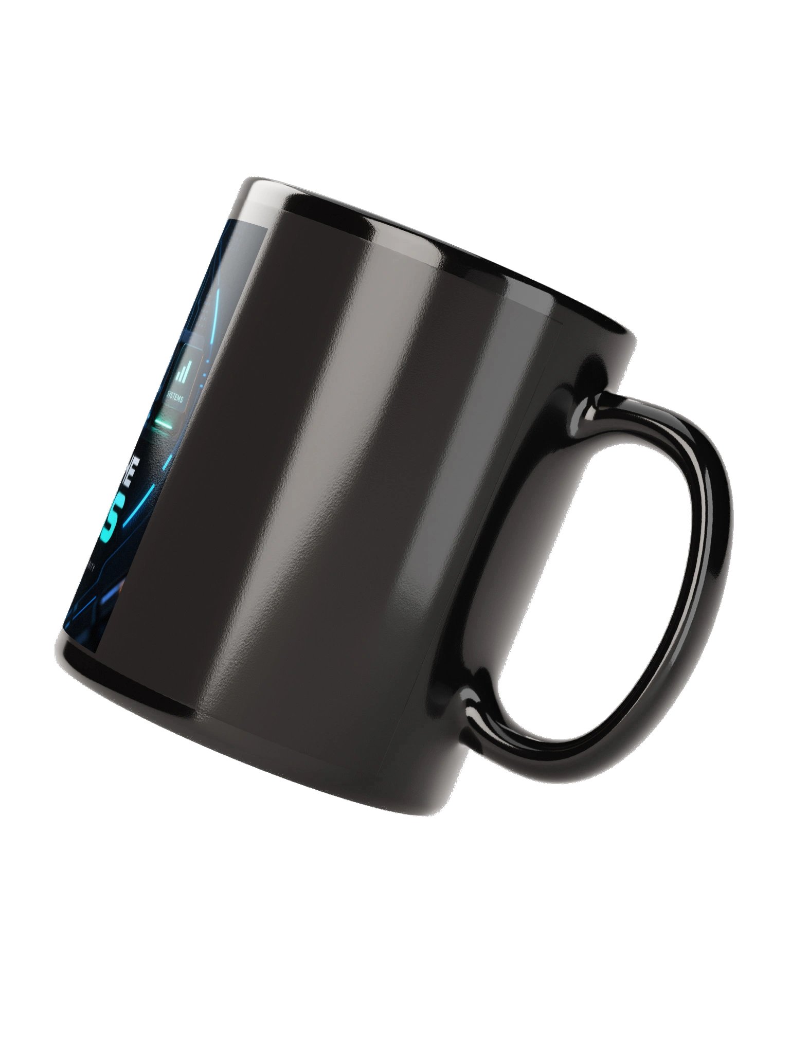 PATB Circuit Black Glossy Mug product image (4)