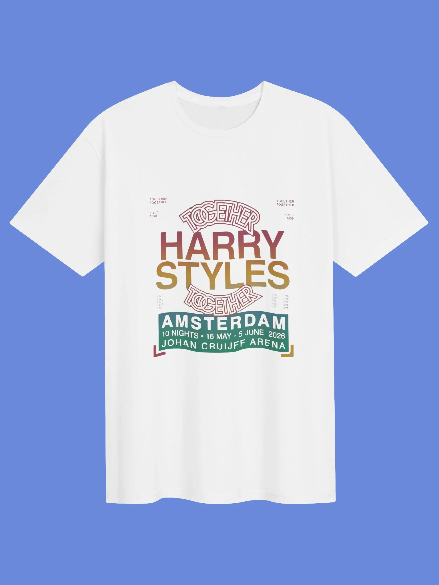 Harry Styles Together Together Tour 2026 Amsterdam Shirt product image (40)