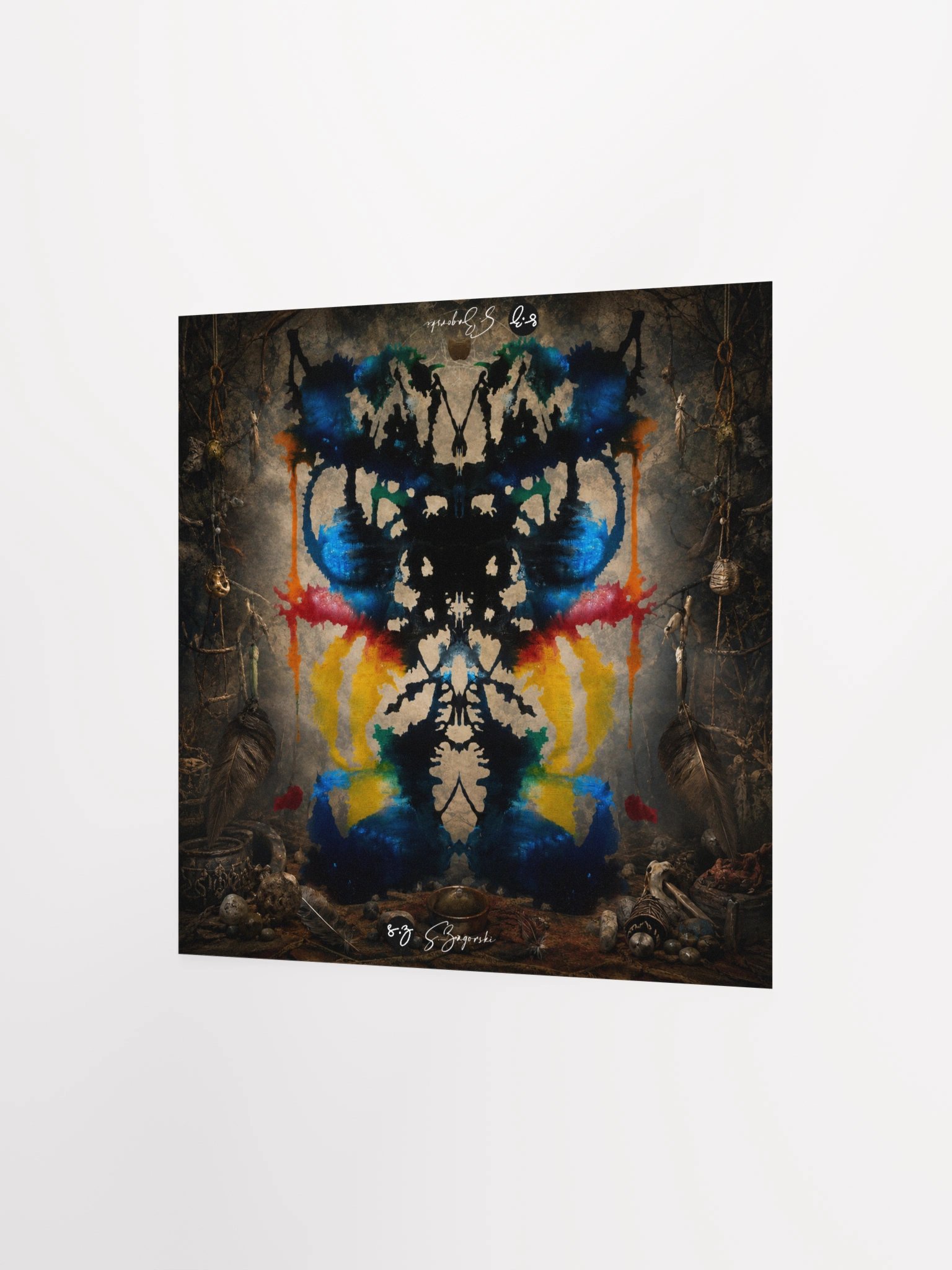 Shaman Within | Inkblot Print | Square product image (2)