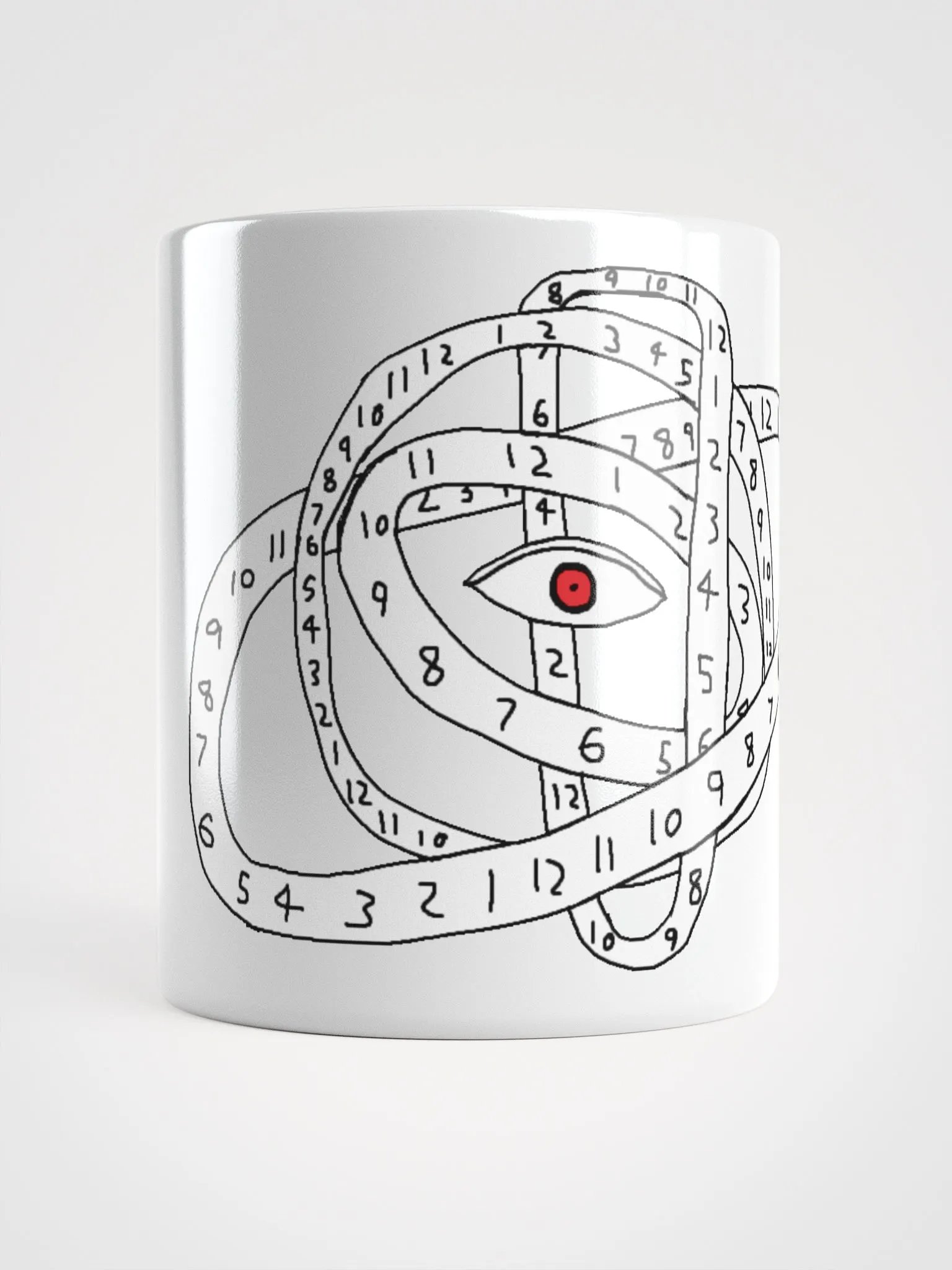 Biblically Accurate Clock Mug product image (1)