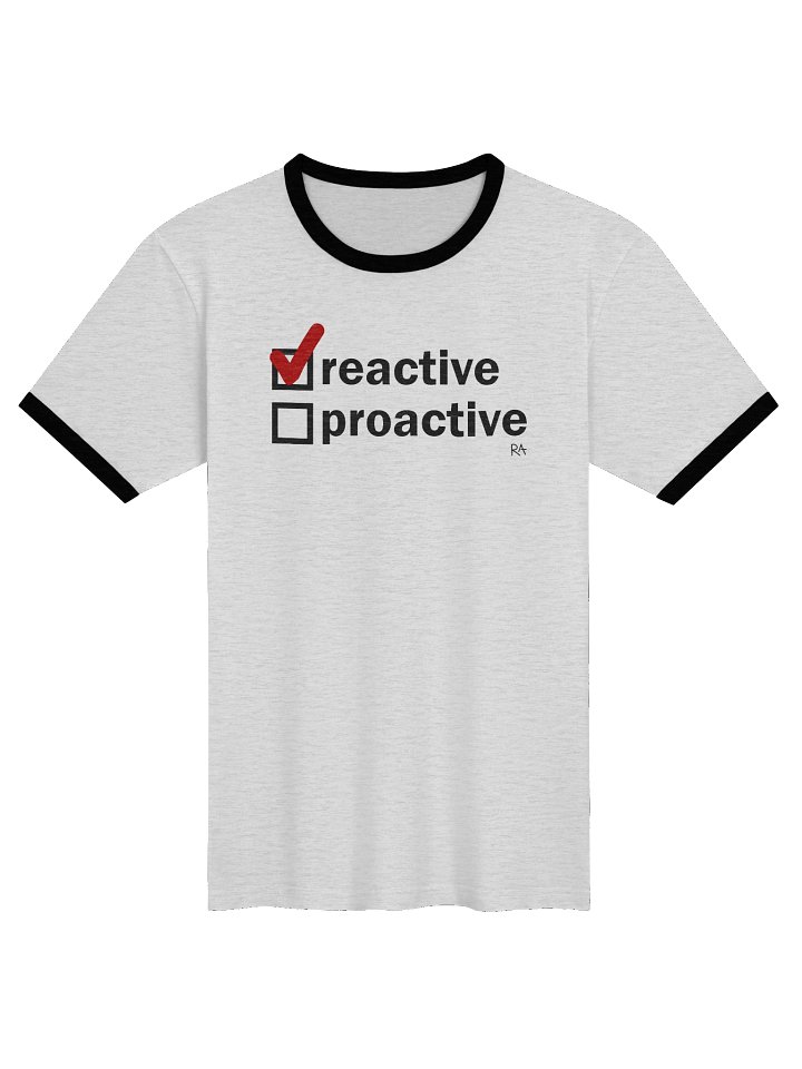 Reactive - Ringer T-Shirt product image (1)