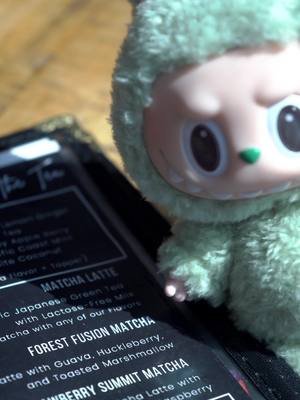 Gimme that LaMatcha 💅✨ #matcha #labubu #coffee #fyp #lafufu #matchatok 