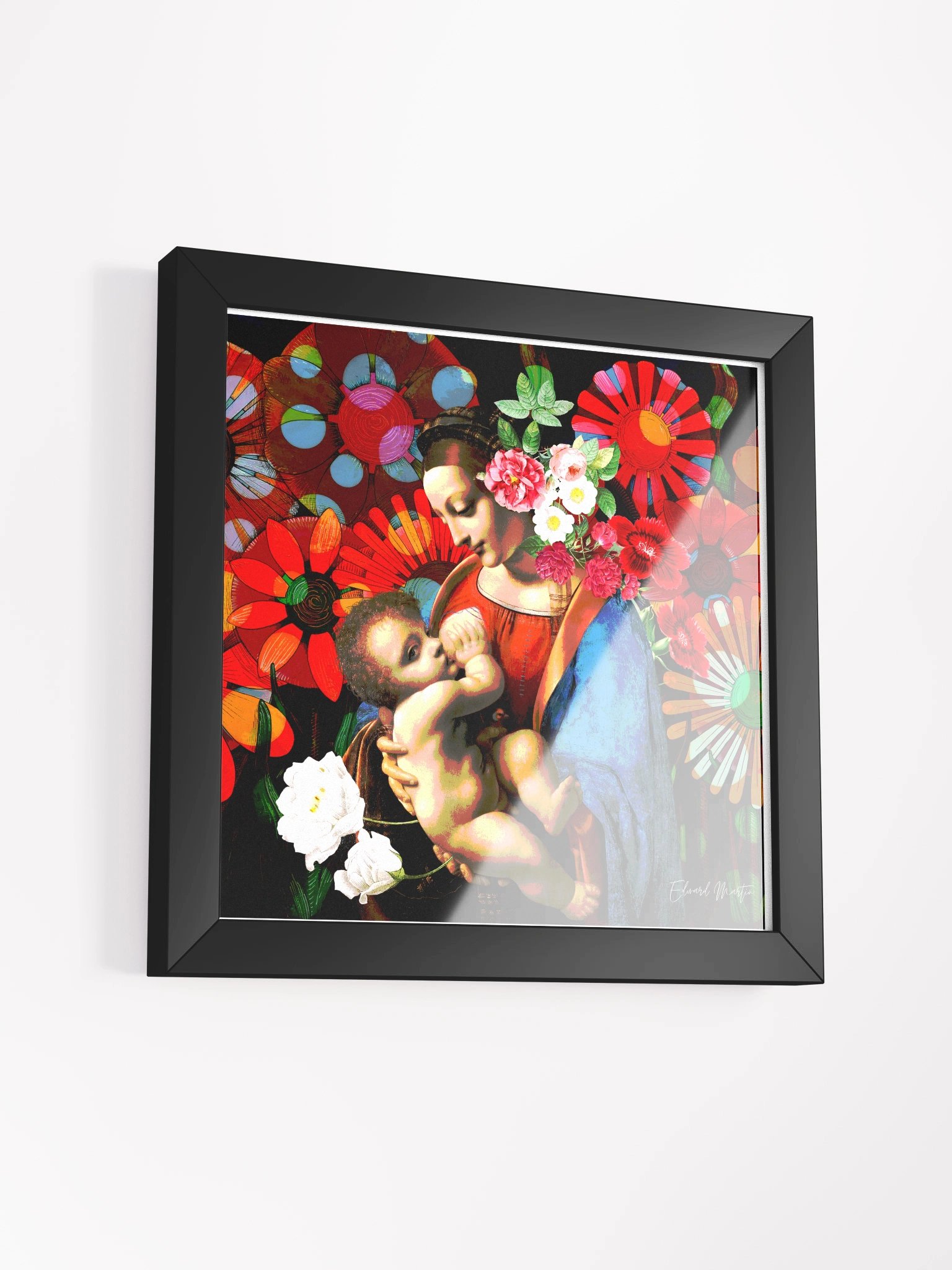 Floral Embrace Framed Matte Poster product image (37)