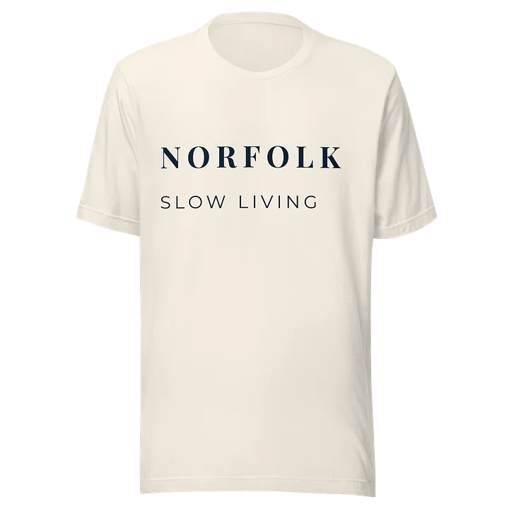 Norfolk Slow Living | Minimalist Norfolk Coastal Lifestyle T-Shirt product image (1)