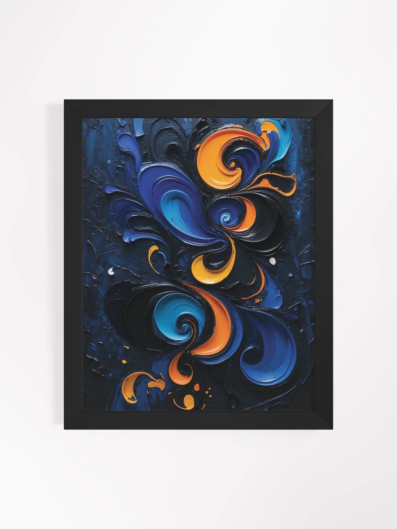 Ethereal Swirls Framed Print product image (5)