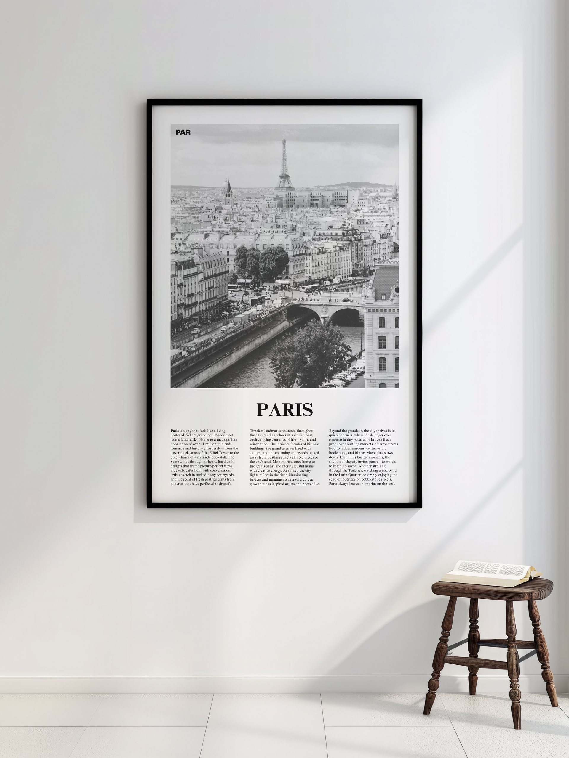 Paris 01 Newspaper Poster product image (2)