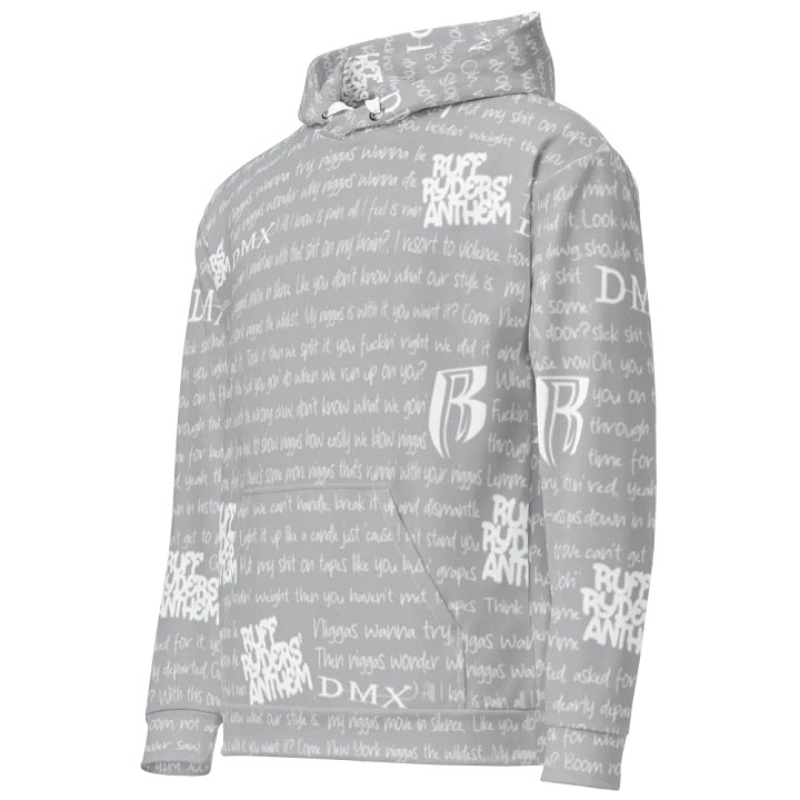 Ruff Ryders' Anthem - DMX - SILVER - Unisex Hoodie product image (1)
