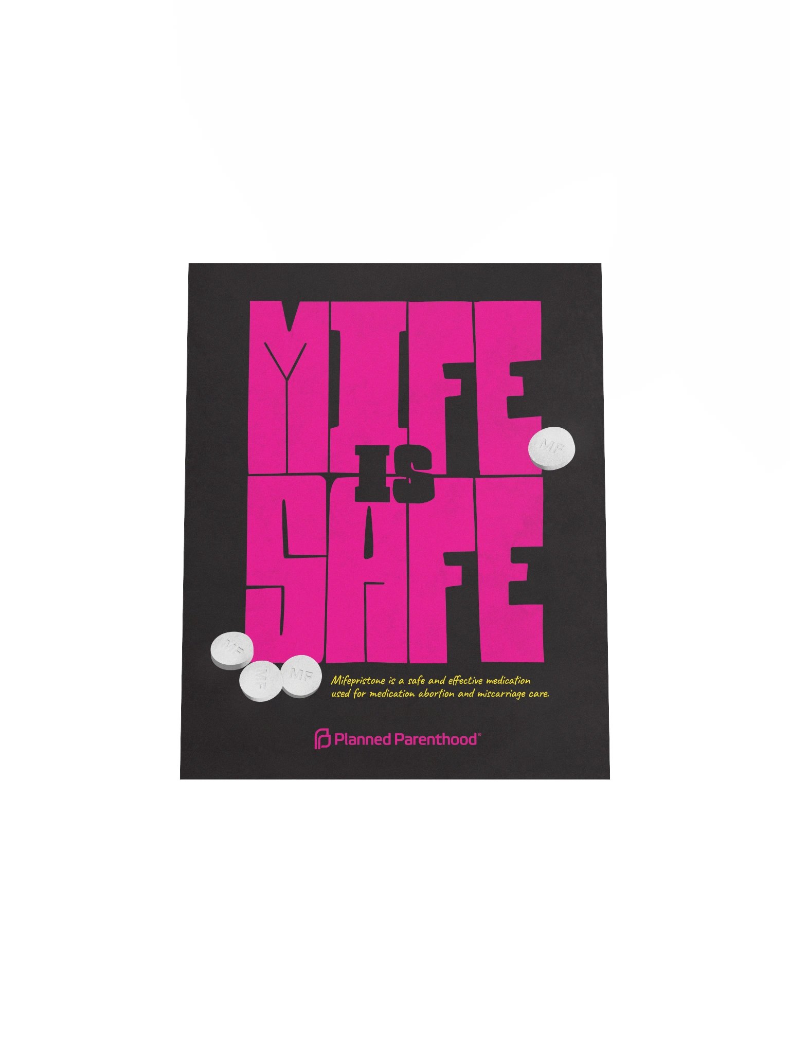 Mife is Safe Poster product image (4)