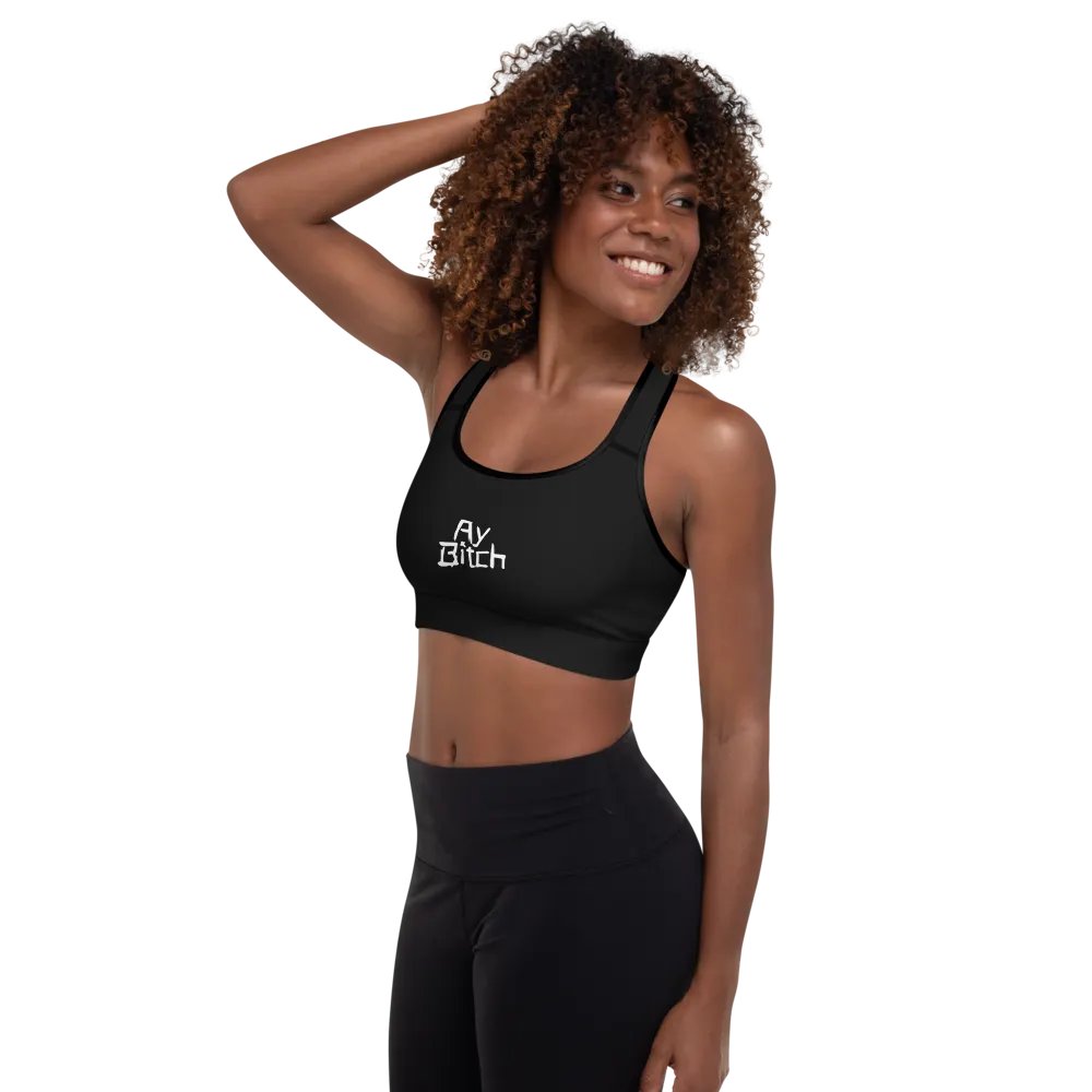 Ay Bitch Padded Sports Bra product image (3)