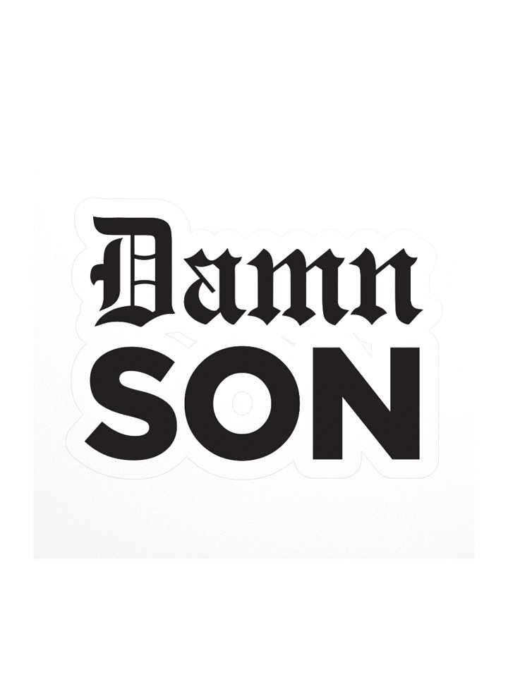 Damn SON sticker! product image (1)