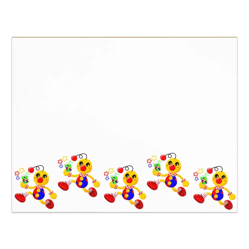 Boyoyoing Dash Hearts Large Notepad product image (1)