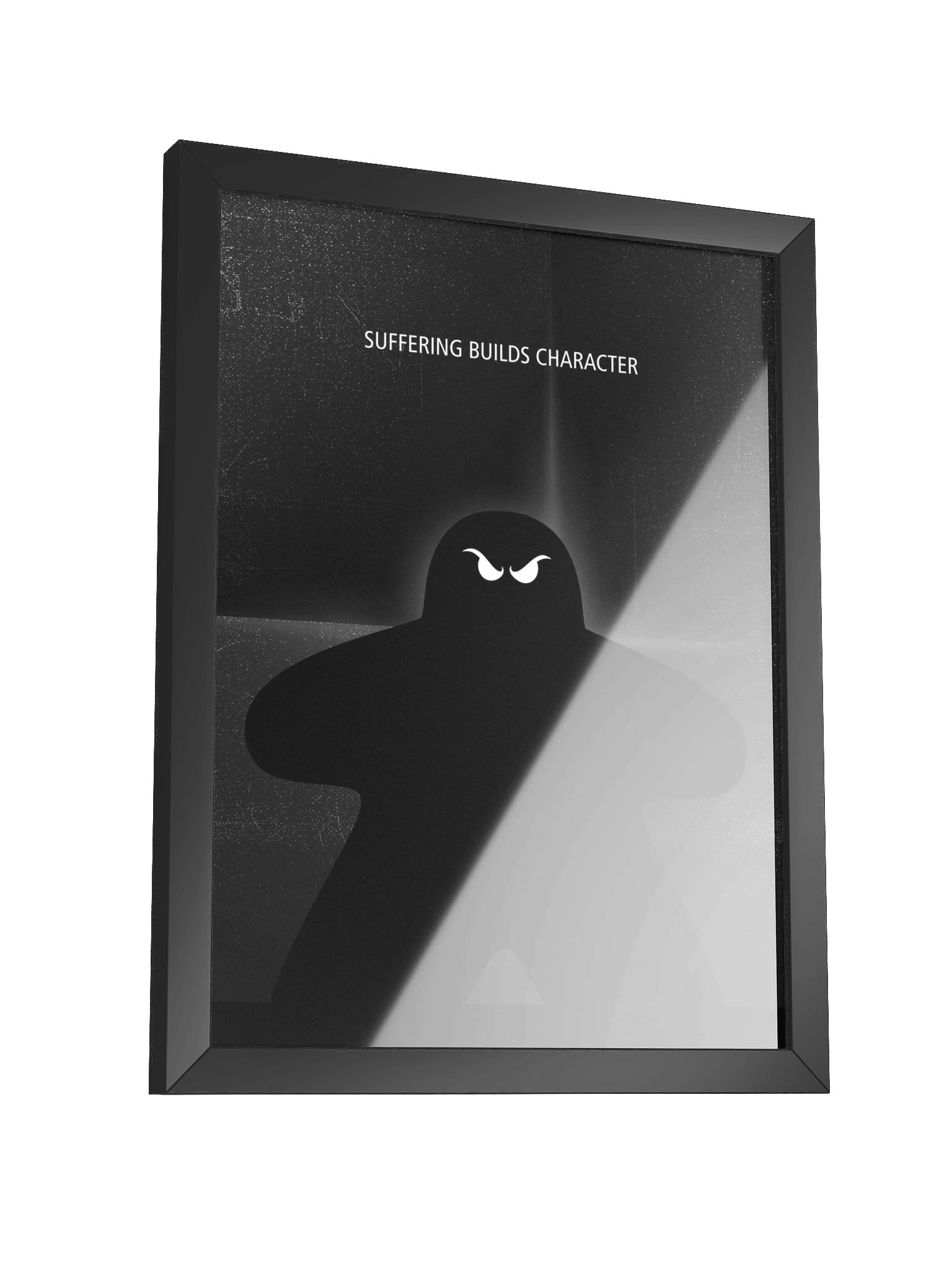 Suffering Builds Character Board Game Room Poster - FRAMED product image (3)