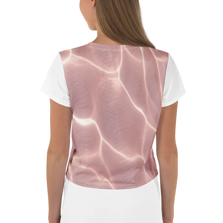 Blush rippled croptop tee product image (2)
