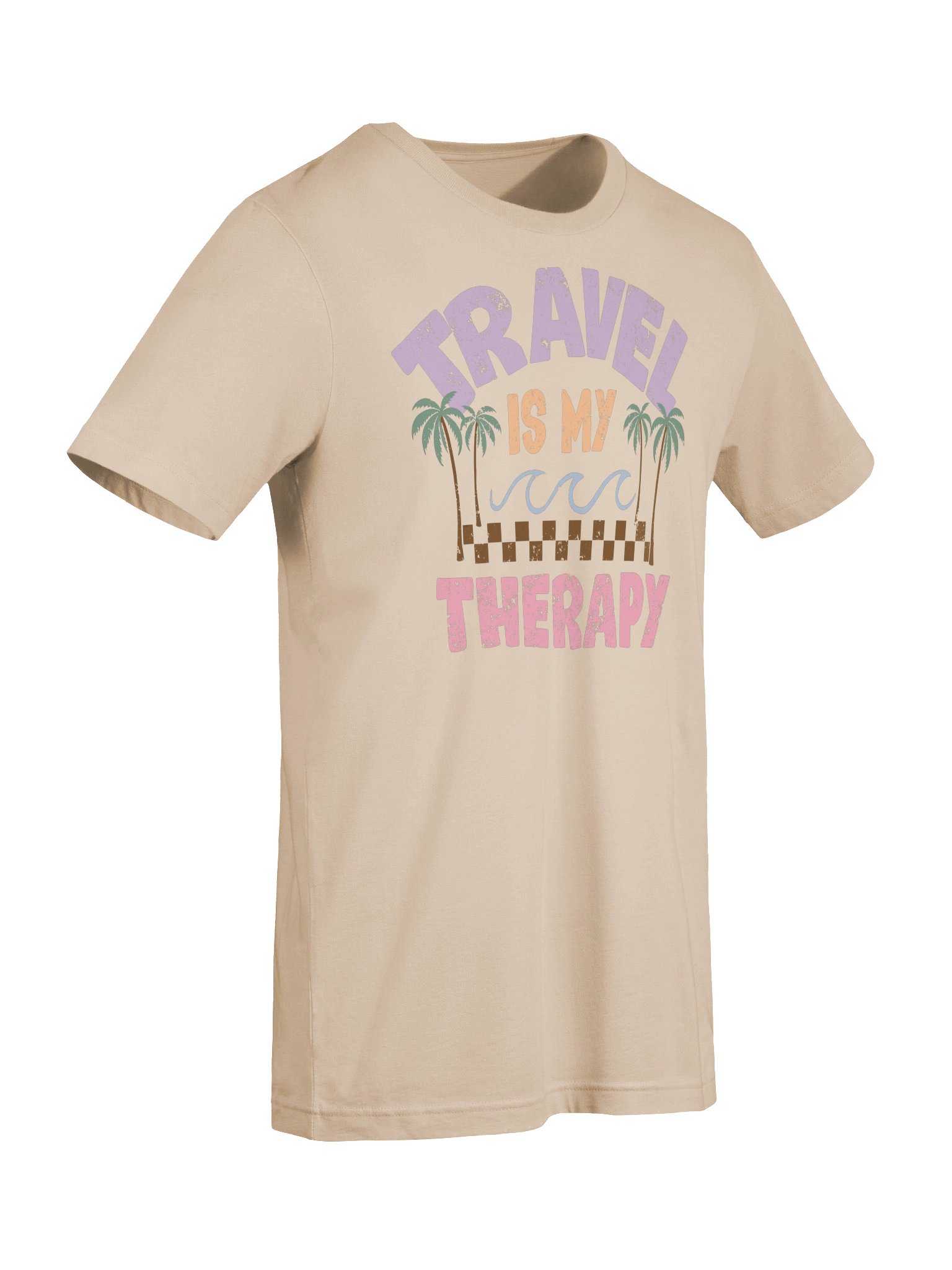 Travel Is My Therapy T-Shirt product image (11)