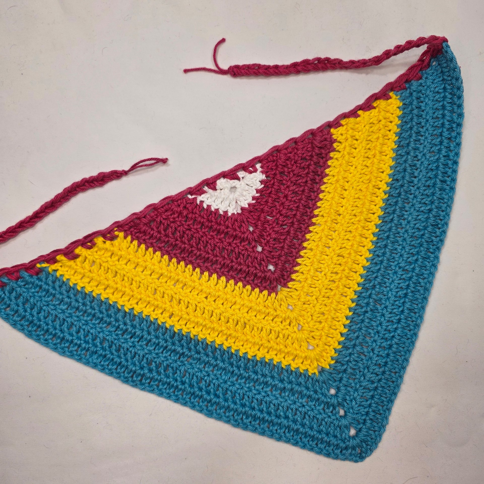 Crochet Pride Bandanas: Handmade Cotton Festival Accessory product image (9)