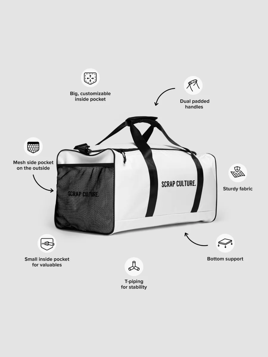 [SCRAPCULTURE.] Duffle Bag. product image (8)