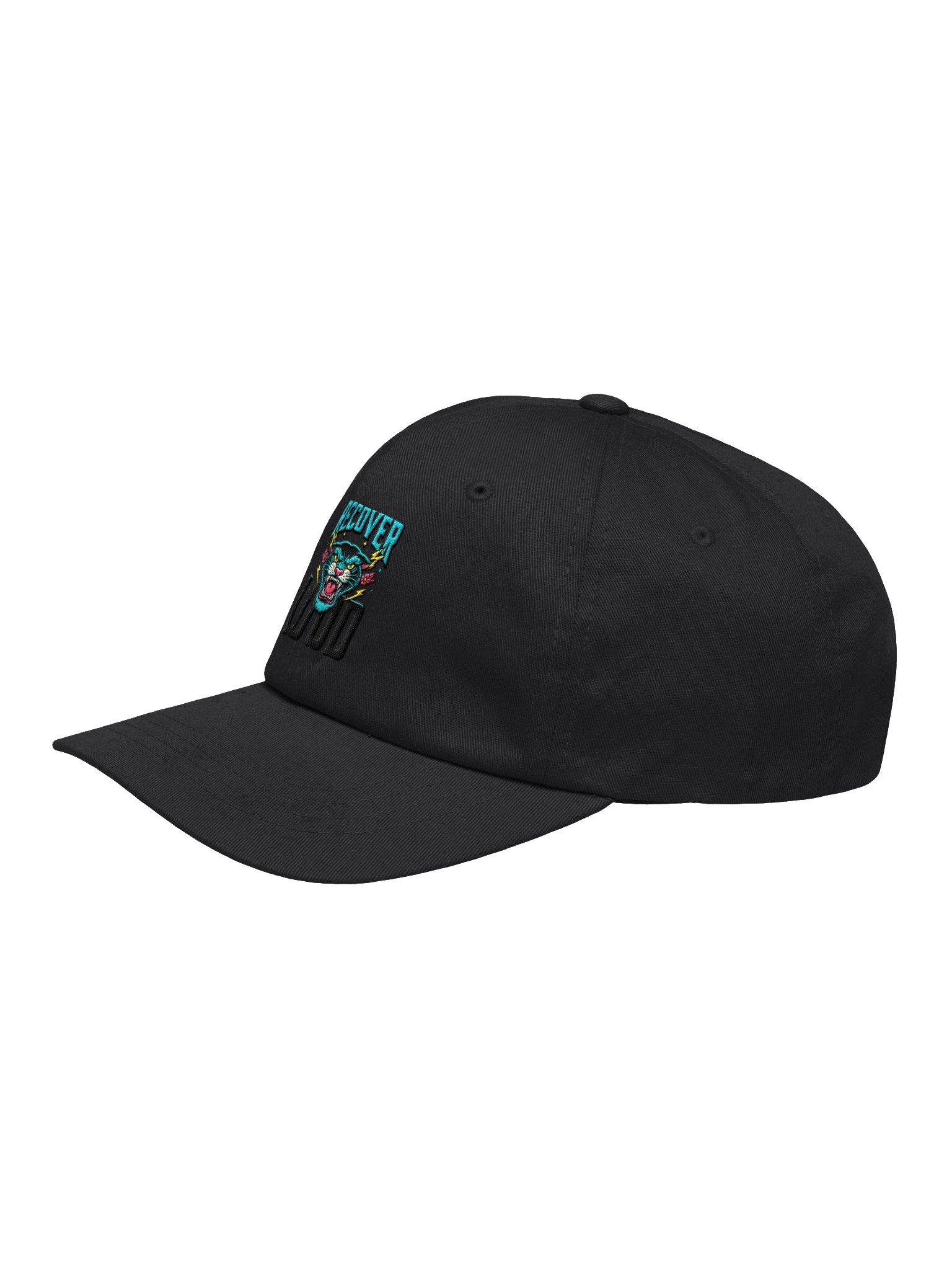 RECOVER Roaring Neon Cat Dad Hat product image (25)