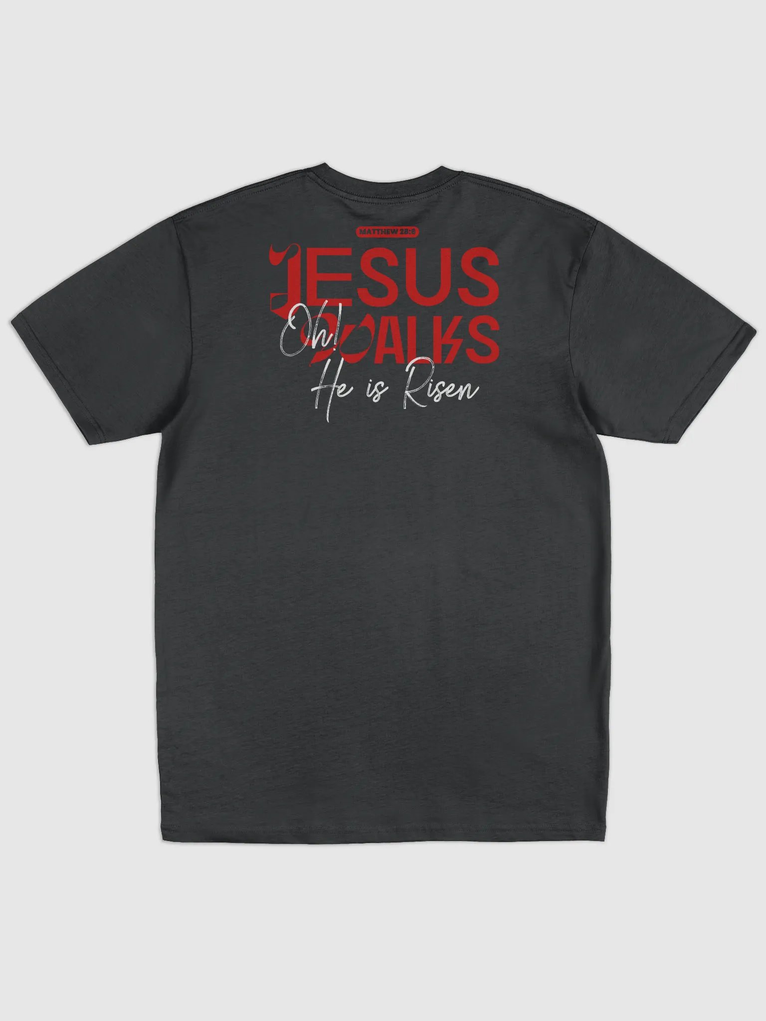Eternal truth. "Jesus Walks" Pure Cotton T-shirt product image (2)