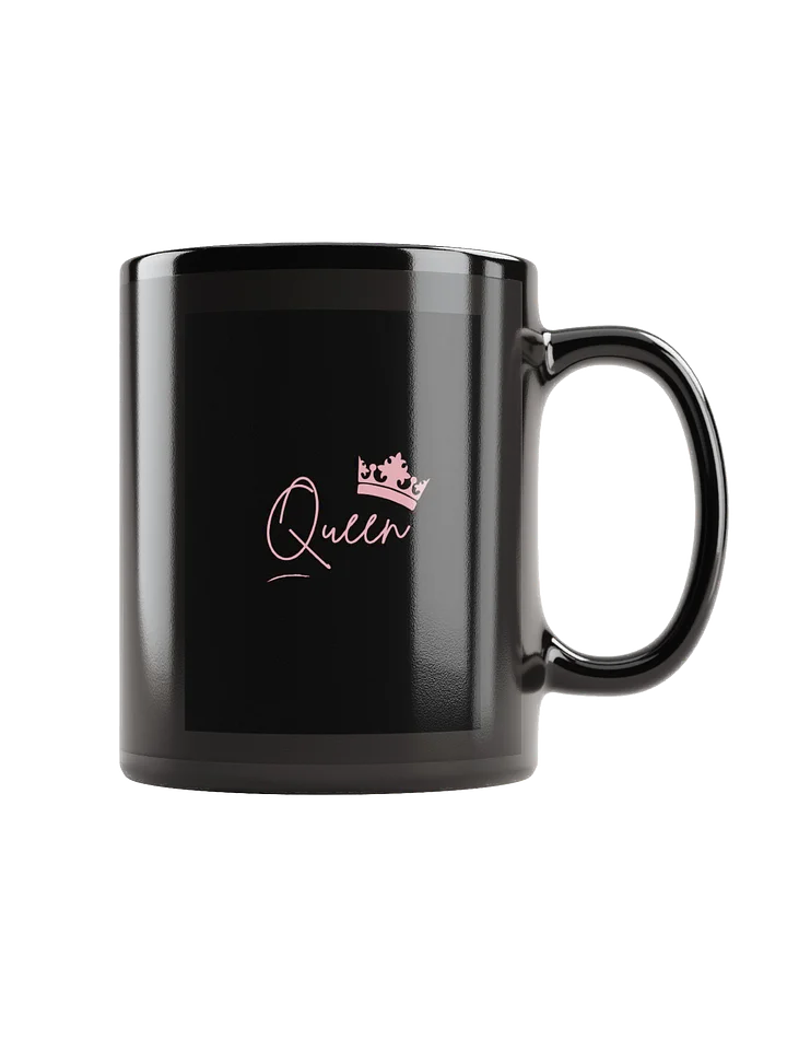 Royal Reign Black Glossy Mug product image (2)