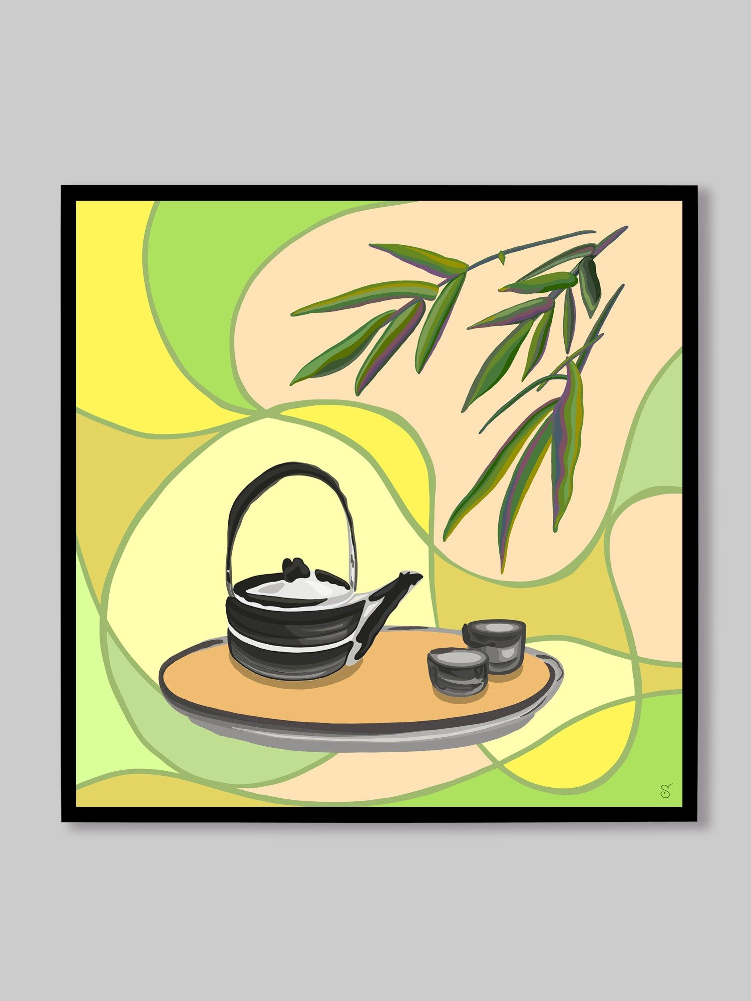 Bamboo Serenity Canvas Set - Coffee Shop No. 6 product image (6)