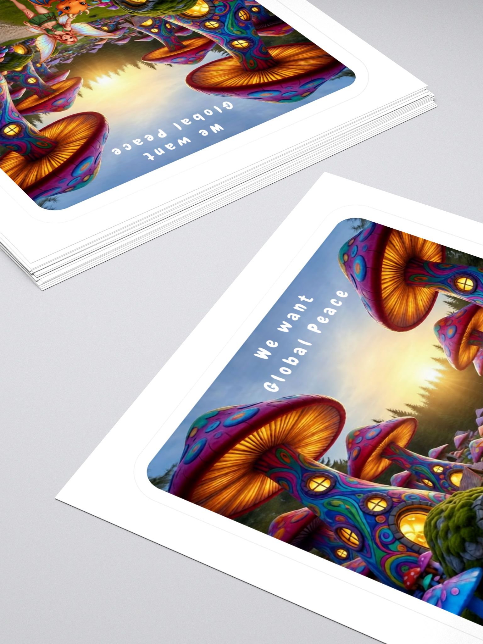 We want Global Peace - Stickers product image (4)