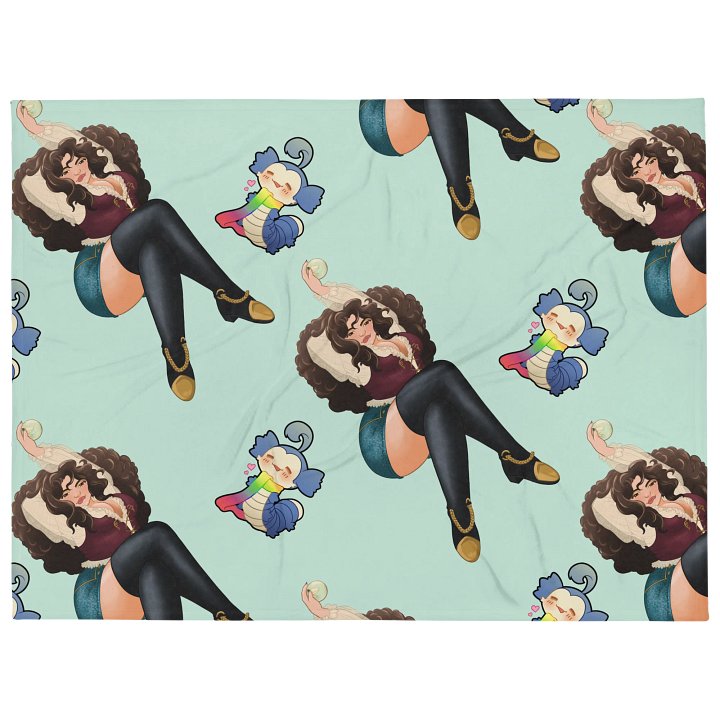 Goblin Queen Dreams Throw Blanket product image (1)