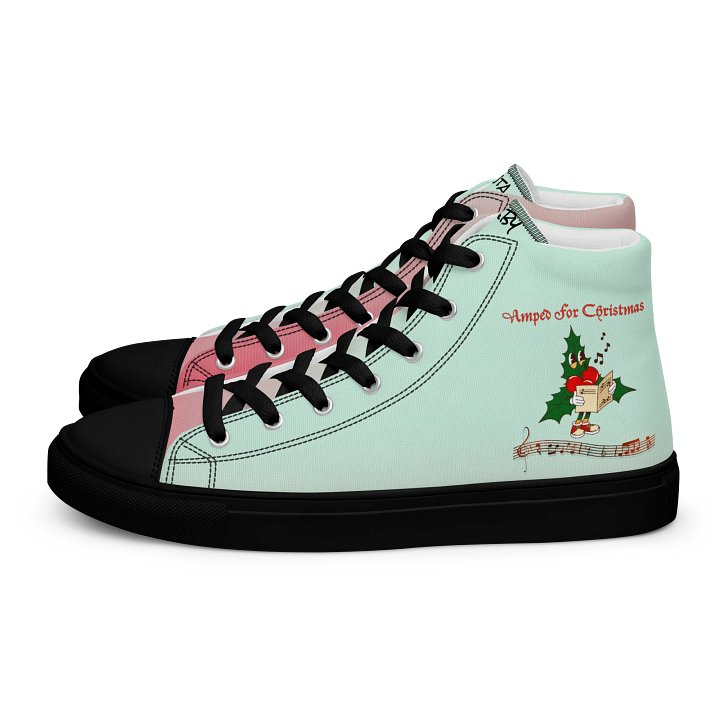 Amped For Christmas Women's High Tops product image (1)