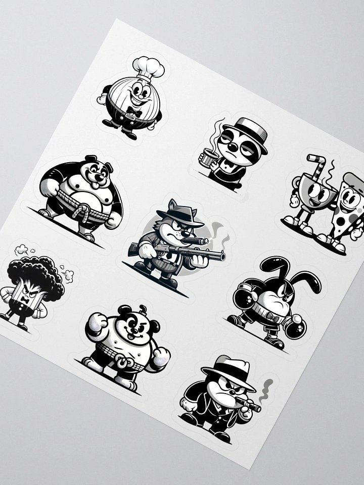 Vintage Cartoon Stickers product image (2)