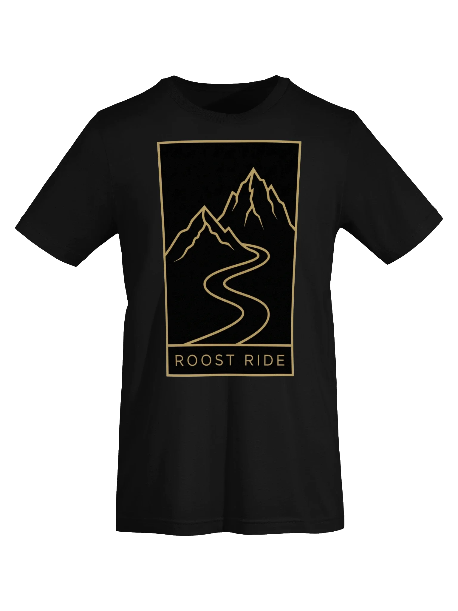 Roost Ride Logo Tee | Heavyweight Cotton T-Shirt