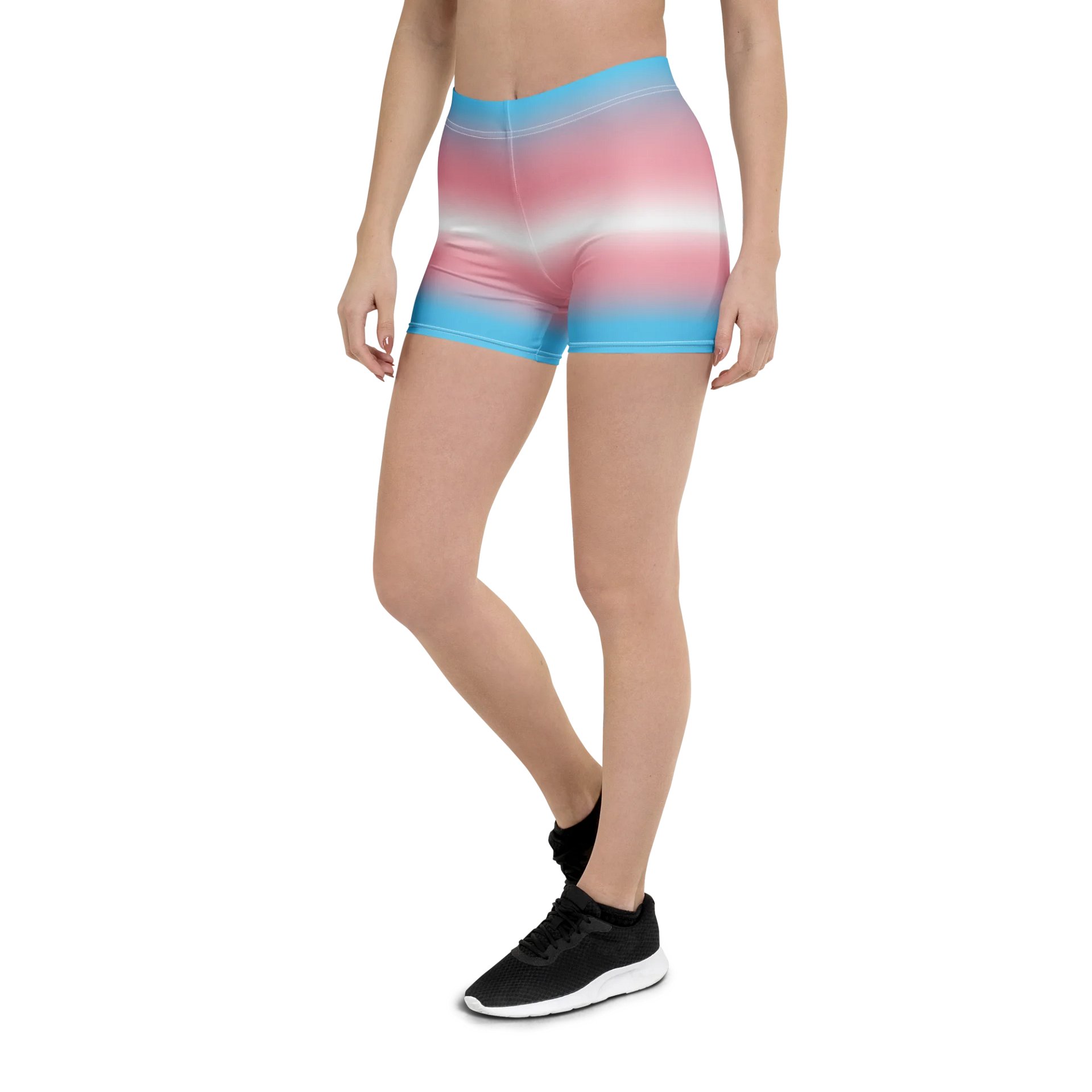 Trans Pride Gradient Bike Shorts product image (5)