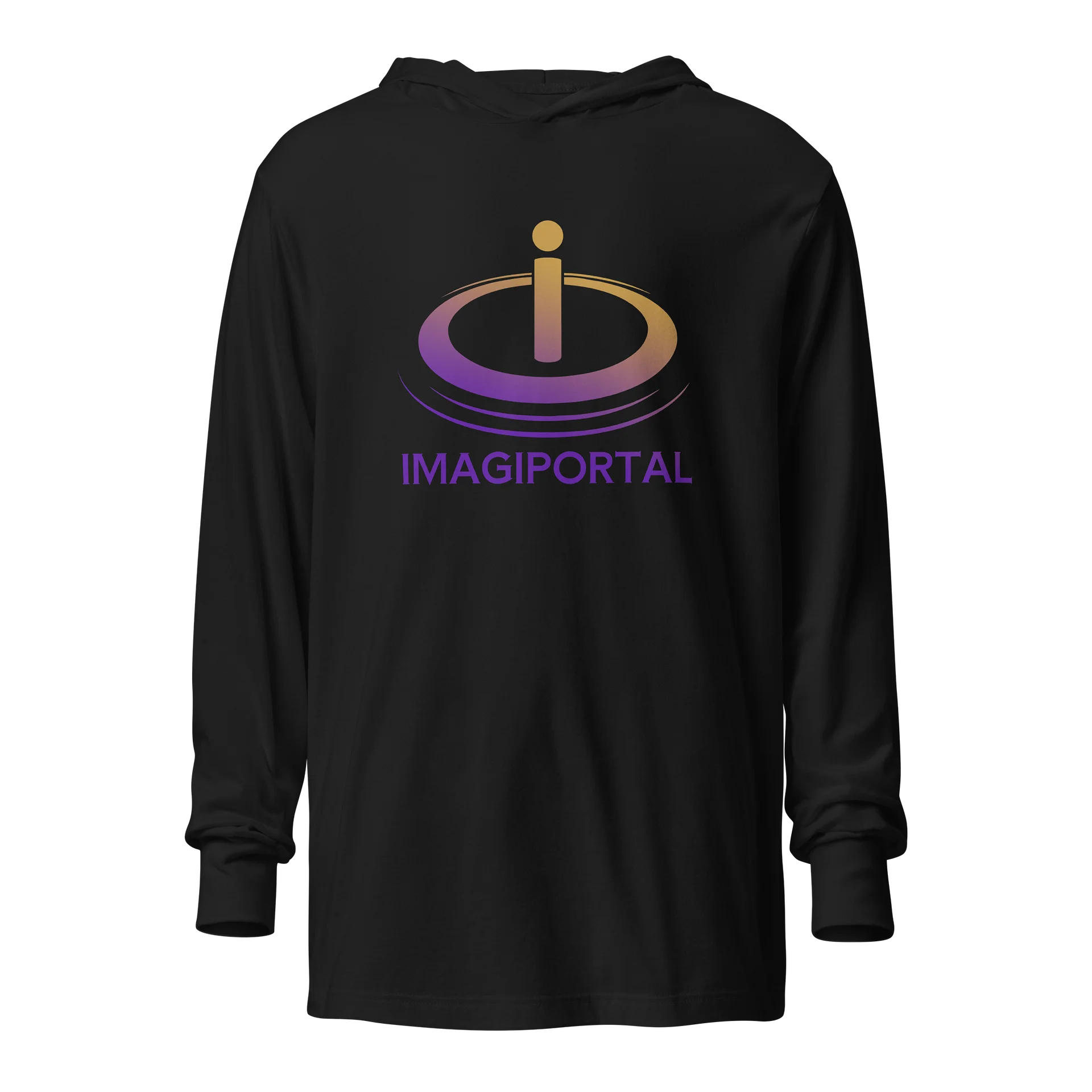 ImagiPortal Logo Unisex Hooded Tee product image (1)