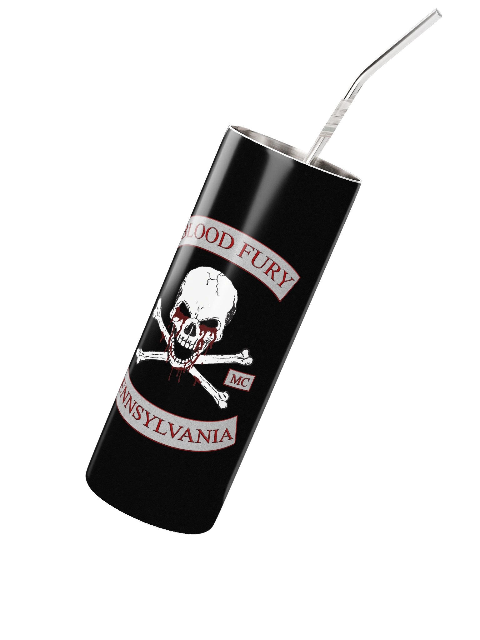 Blood Fury MC Stainless Steel Tumbler product image (2)