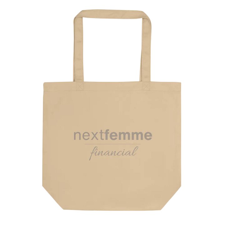 Eco Tote with Taupe Logotype product image (1)