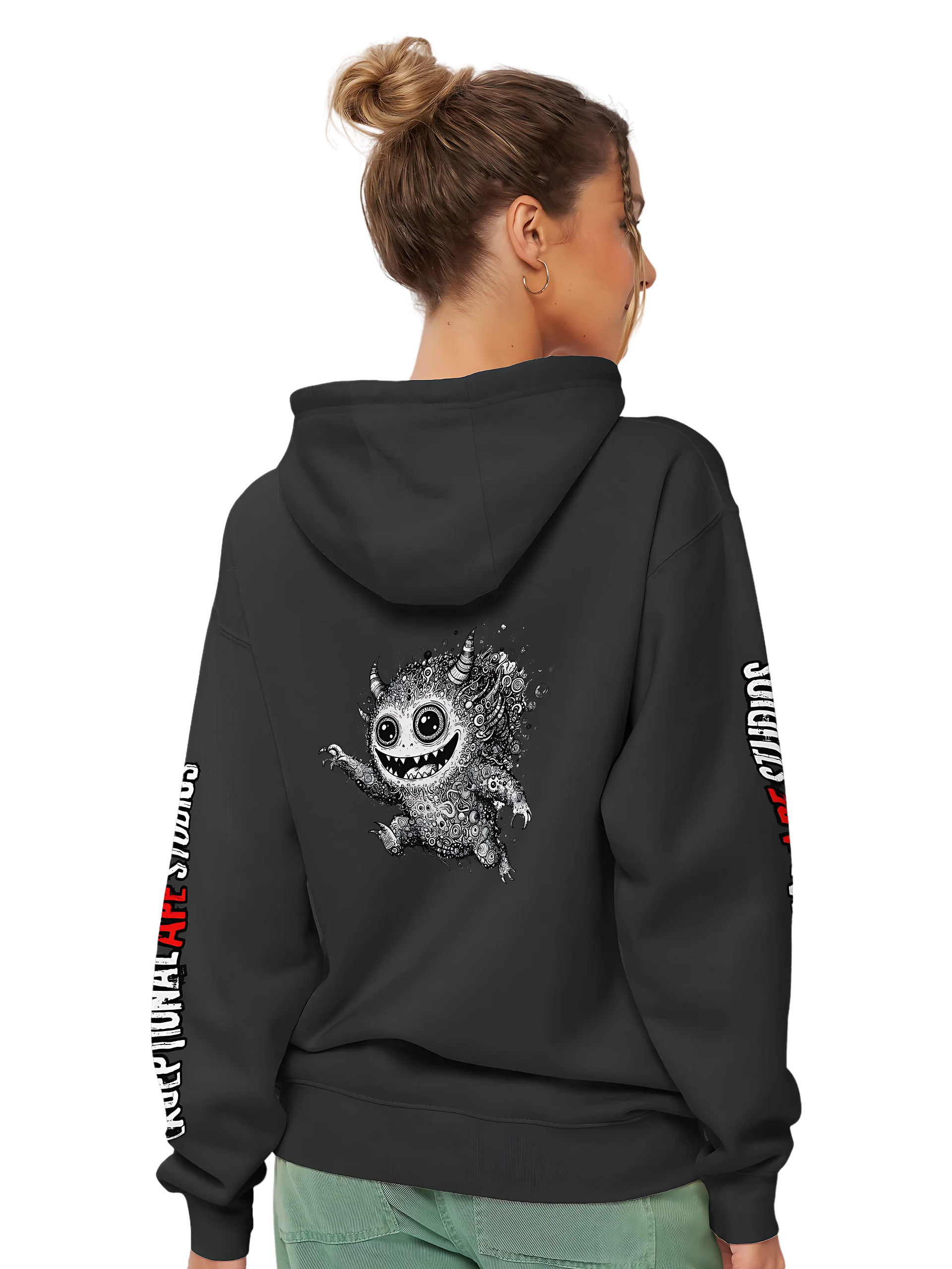 Hoodie - EAS - "Scribbletooth" product image (4)
