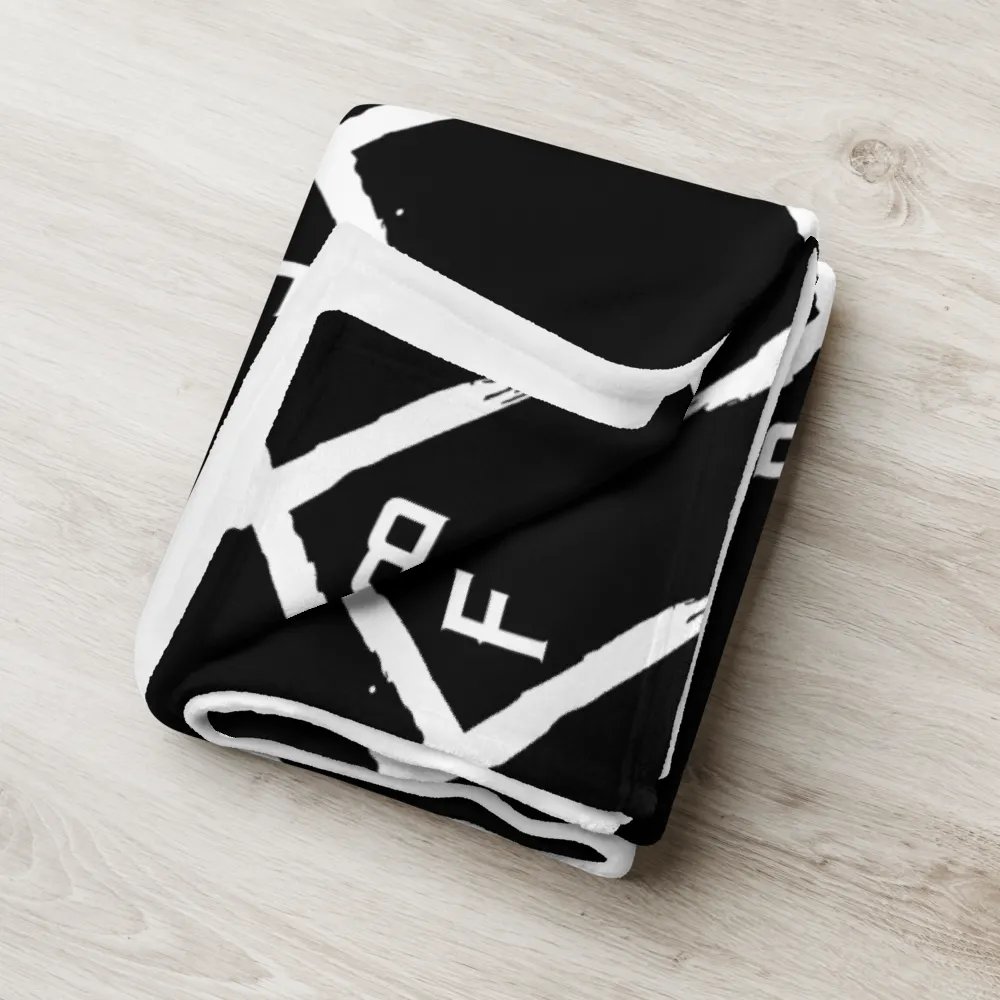 Black Flag Dodgeball Club Throw Blanket product image (6)