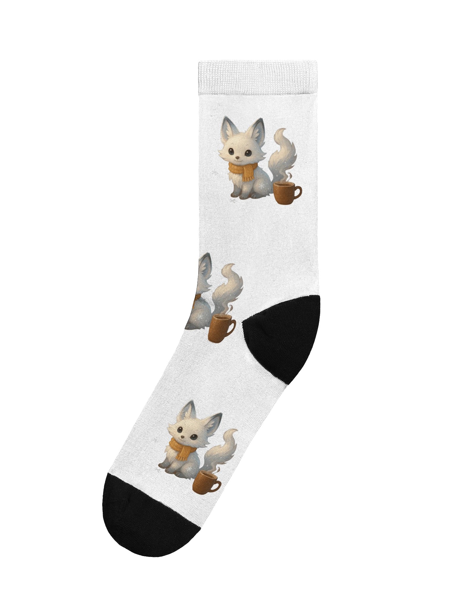 AFK Cafe | Cozy Chaos Companion Socks ☕🐾 (Winter 2025 Lore Drop) product image (1)