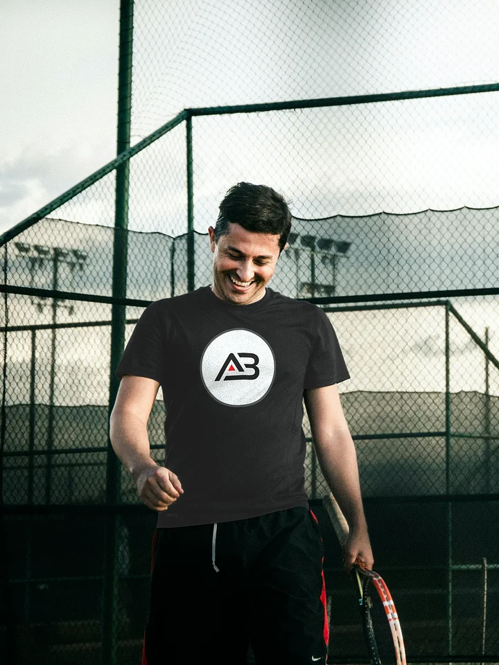 AB Tshirt for Men || AB Volleyball || Black|Polyester Cloth || Sport Tshirt product image (2)