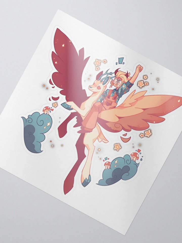 Trusty Steed Sticker product image (2)